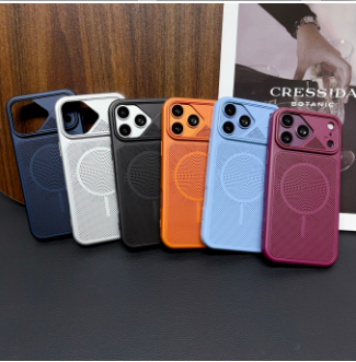 Heat Dissipation Mesh Breathable Case - Casing ponsel baru Apple 18 18pro