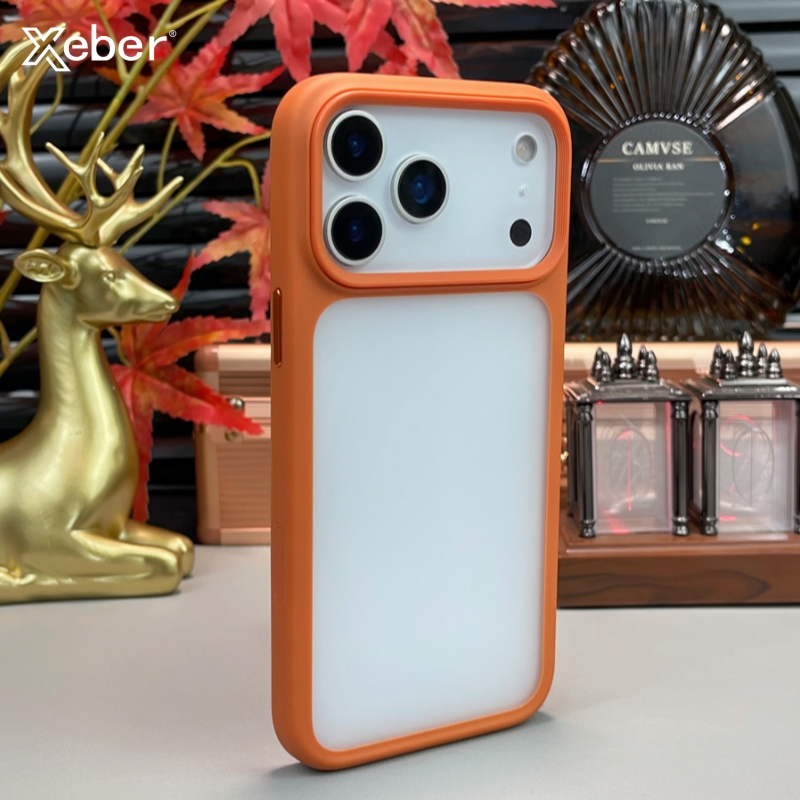 Clear Shockproof Bumper Case - Casing Transparan TPU Matte Mewah untuk