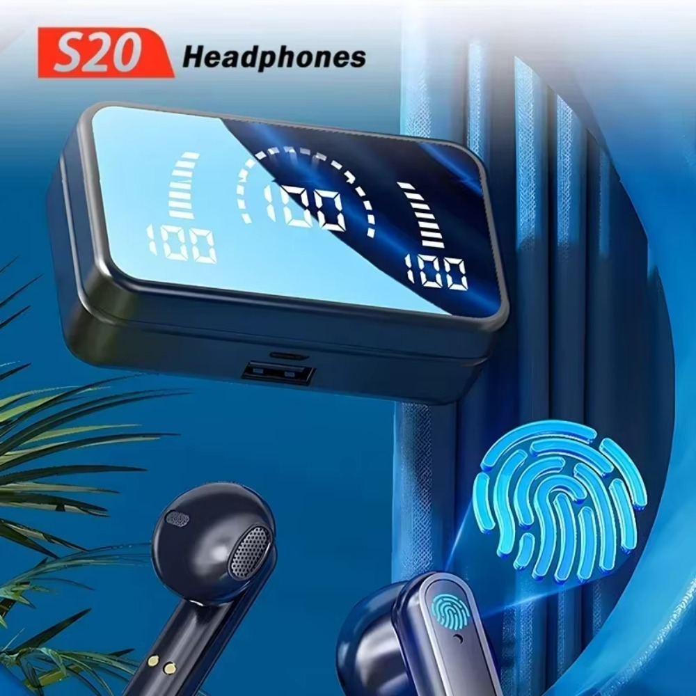 QCY TWS S20, Earphone Bluetoot - Phone Cases ulasan dan harga