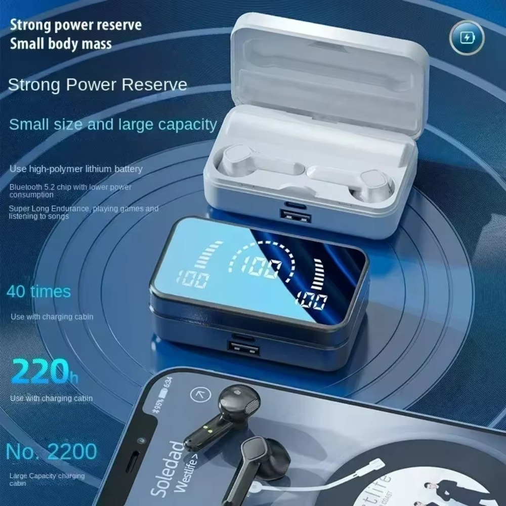 QCY TWS S20, Earphone Bluetoot - Phone Cases ulasan dan harga