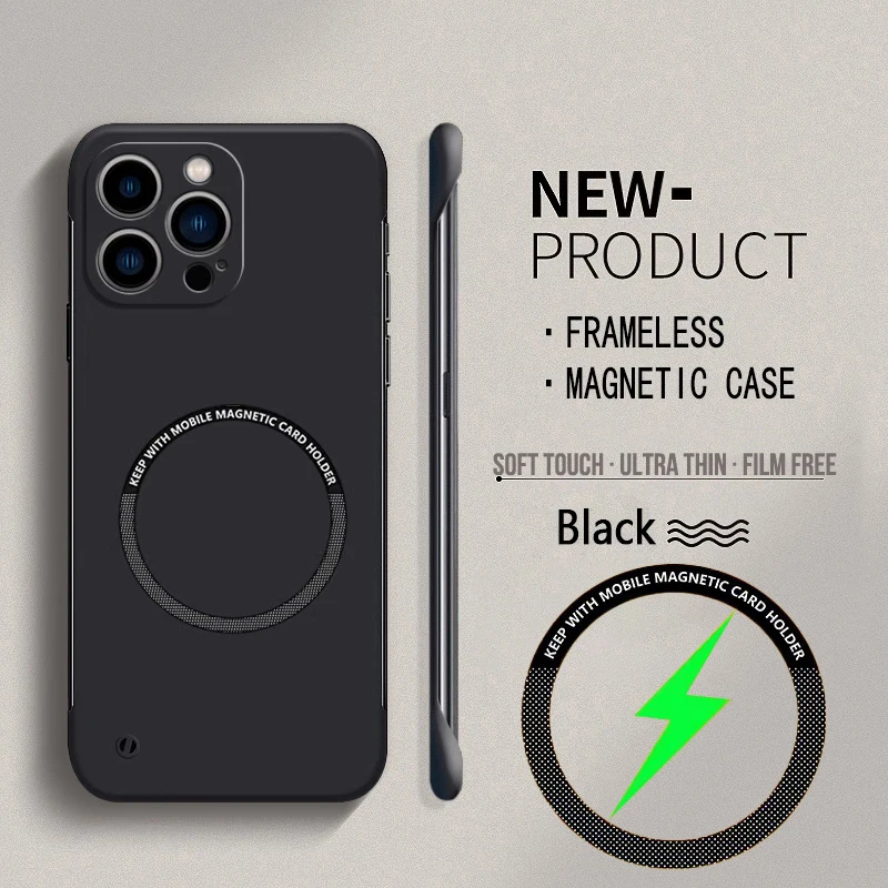 Casing Ponsel Tanpa Bingkai Ma - Ultra Thin Frameless Phone Cover ulasan dan harga