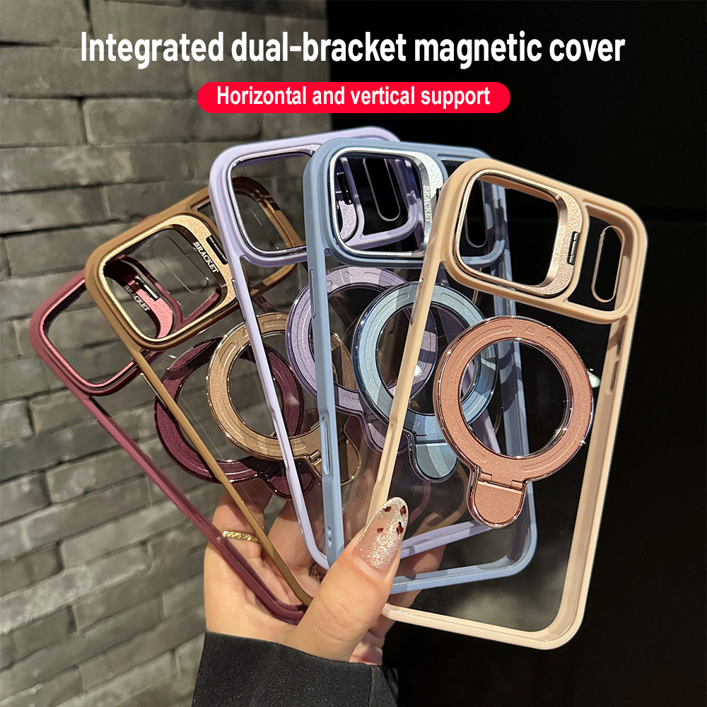 Casing Ponsel Magnetik Magsafe - Clear Shockproof Bumper Case ulasan dan harga